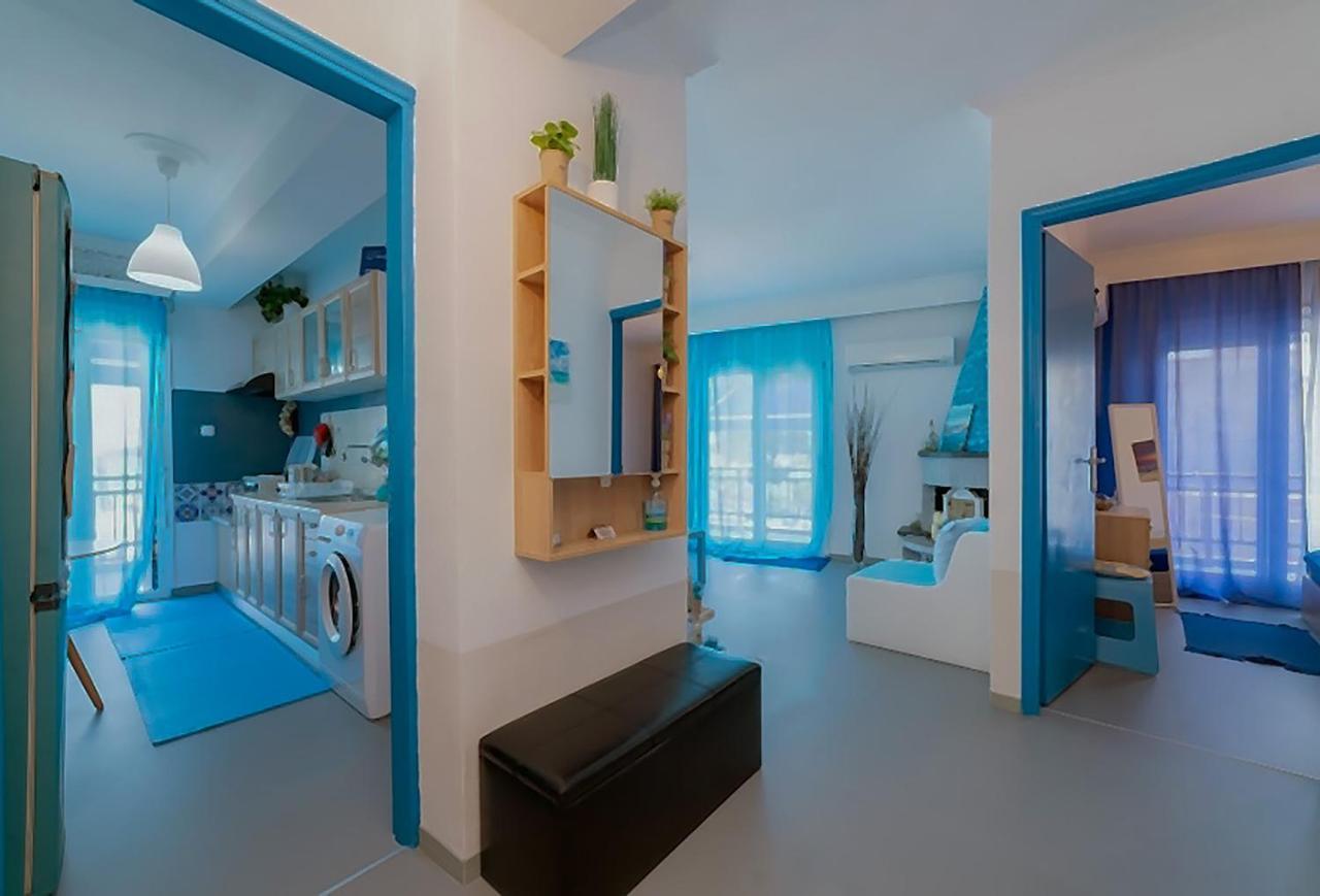 Upper Deck Apt. Apartman Néa Péramos Kültér fotó